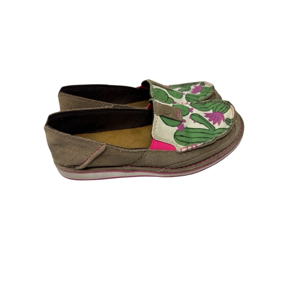 🔥Kick Off Your Boots🤠Ariat Cruiser Cactus Print southwestern Cowgirl‎ Loafer 8 - Picture 4 of 8